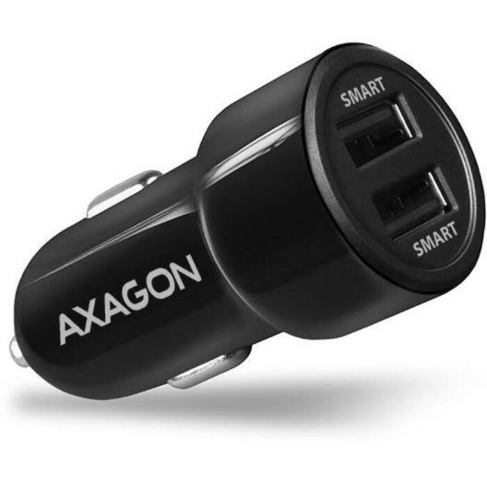 Axagon Lādētājs automašīnai PWC-5V5 24W, 2x