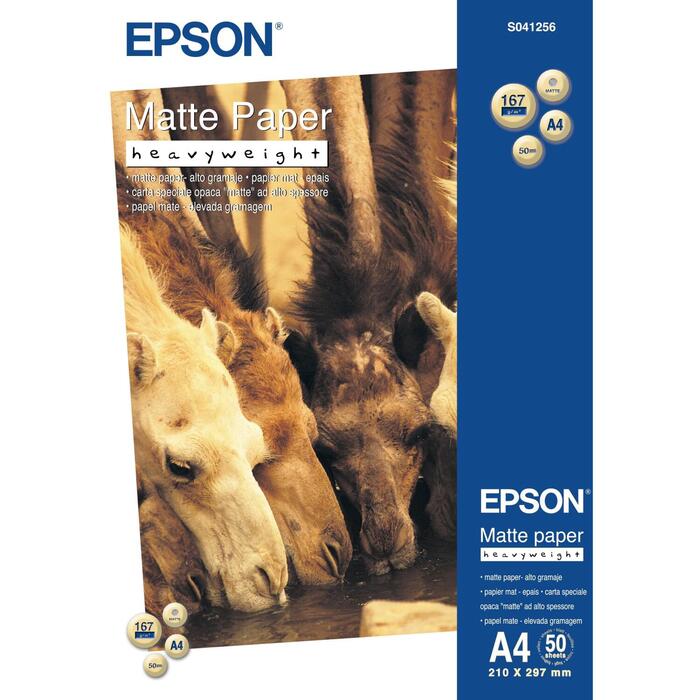 Epson Matēts Papīrs Smagais, C13S041256, 167