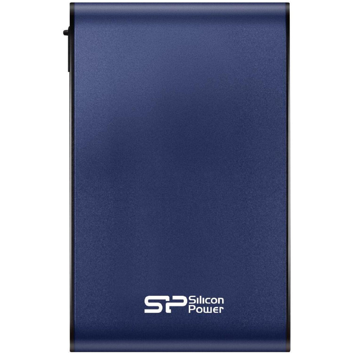 Silicon Power Armor A80 SP020TBPHDA80S3B, 2TB, 2.5", USB 3.0, синий, внешний жесткий диск, ударостойкий, водонепроницаемый (SP020TBPHDA80S3B)