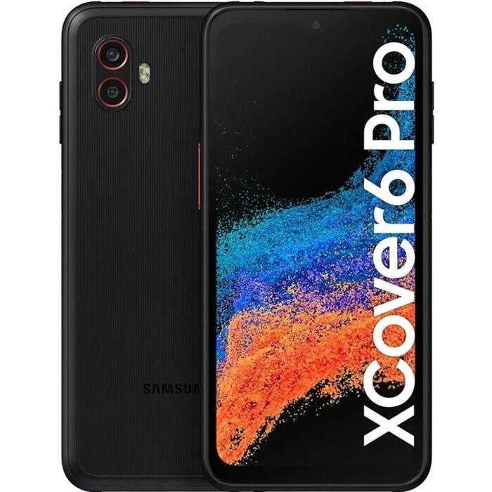 Samsung Смартфон Galaxy Xcover 6 Pro SM-G736BZKDEEE, 6 ГБ, 128 ГБ, 6,6'', 2408 x 1080, 50+8 МП, Dual SIM (SM-G736BZKDEEE)