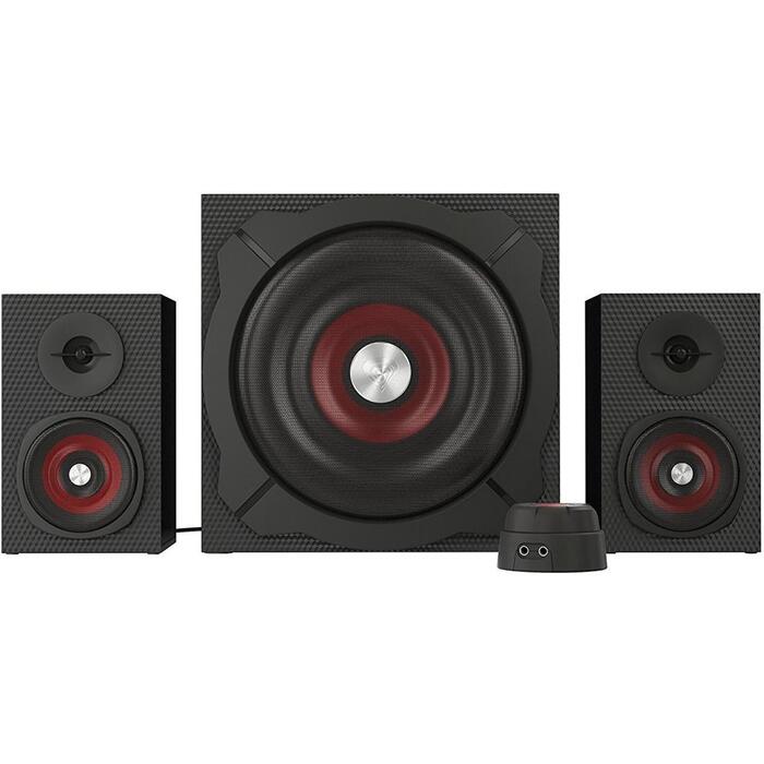 Genesis Helium 610BT Динамики, NCS-1408, 60Вт, 2.1-канал, Bluetooth 4.2, Красный, Активный, Глубокий Бас (NCS-1408)
