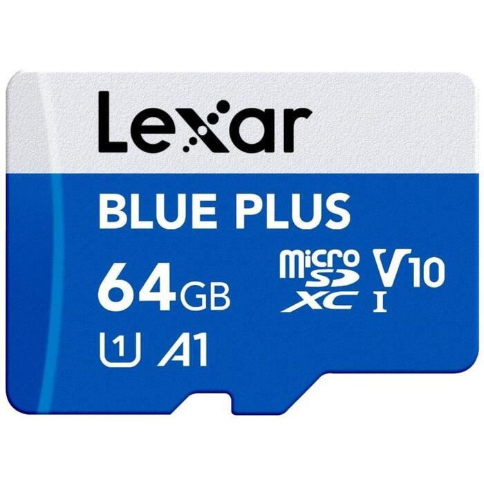 MEMORY MICRO SDXC 64GB UHS-I/W/A LMSBLPL064G-BNANG LEXAR (LMSBLPL064G-BNANG)