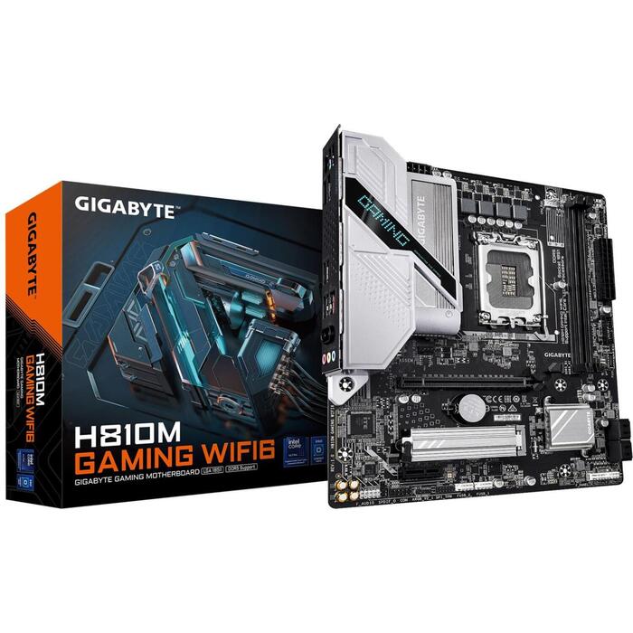 Gigabyte H810M GAMING WIFI6 mātesplate, H810M