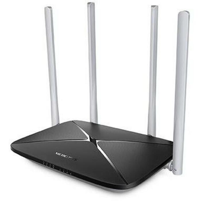 Mercusys wireless maršrutētājs AC12, 1200Mbps, 4