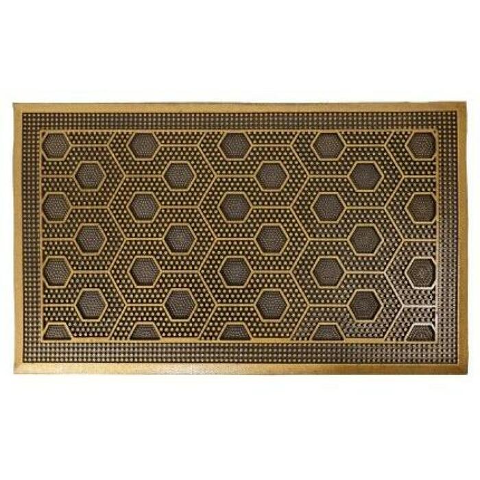 Besk Kājslauķis 9134443, 45x75cm, gumija, zeltaini