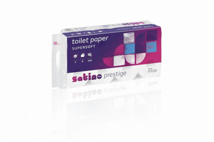 Satino Tualetes papīrs Prestige 3-slāņi 071320
