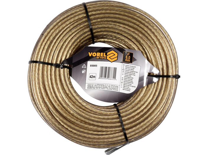 Muitas drošības virve 6mm 42m, VOREL
