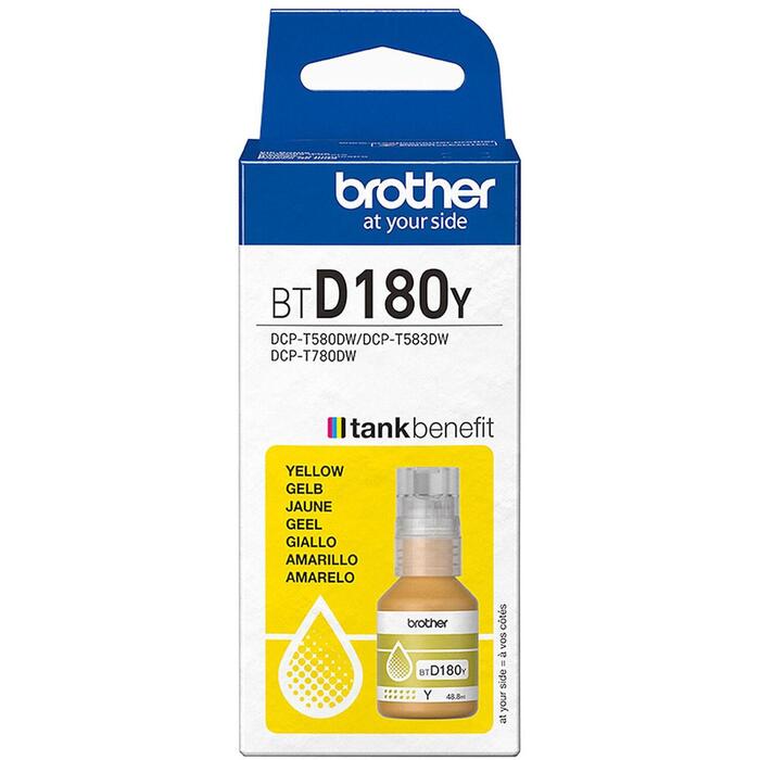 Brother Tinte papildinājums BTD180Y, 5000 lapas