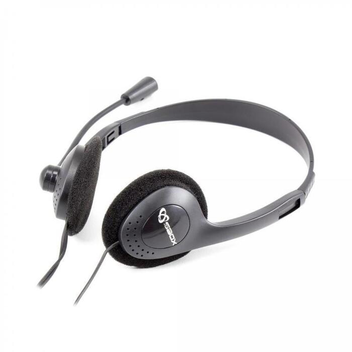 Sbox Austiņas HS-201, 30mm, 20Hz-20kHz, 32Ω
