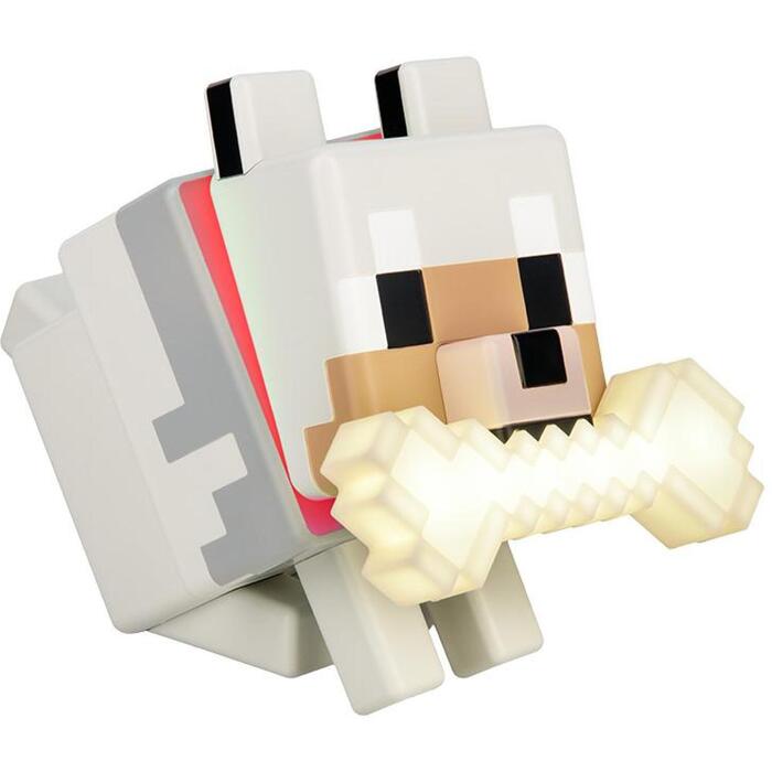 Paladone Minecraft Wolf GloBuddies gaismiņa PP14761MCF
