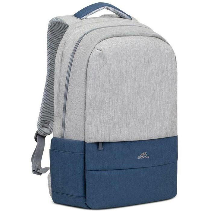 Rivacase Mugursoma 7567GREY/DARKBLUE, 17.3", 150mm