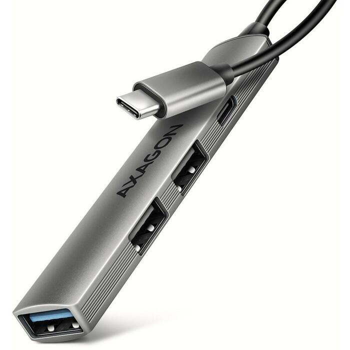 Axagon USB centrmezgls HUE-STC 4 porti