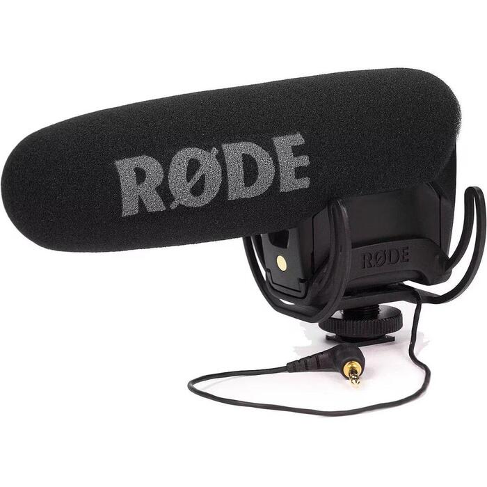 Rode VIDEOMIC PRO RY mikrofons, superkardioīds