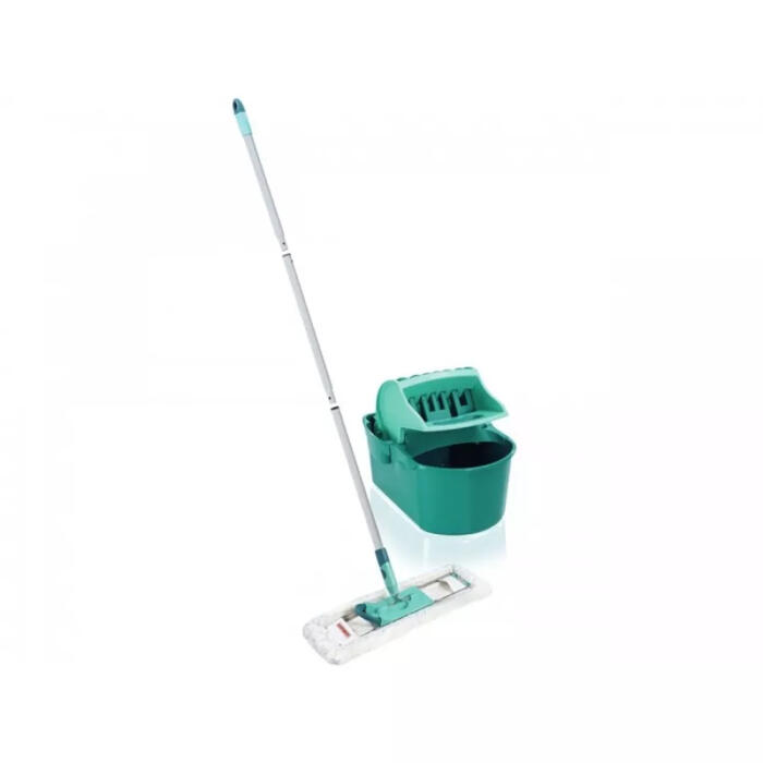 Leifheit Profi Compact Press 1055092, grīdas uzkopšanas komplekts, 8L, spainis ar spiedni, saliekams tērauda kāts (1055092)