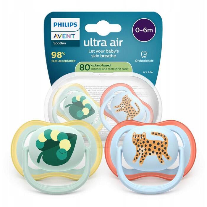 Philips Avent māneklītis Ultra Air, 0-6M (2 gab) (SCF087/02)
