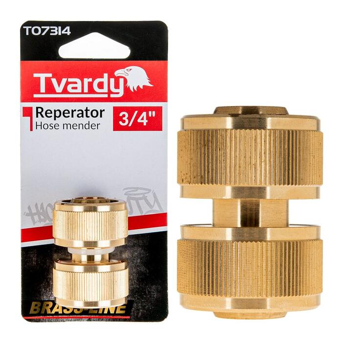 Dārza šļūteņu remonts, Tvardy, T07314, 3/4"