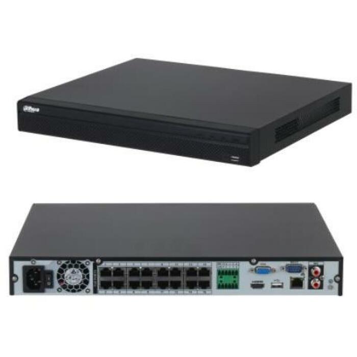 Dahua NVR4216-16P-4KS3 video ierakstītājs, 16 kanāli
