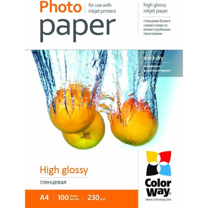 Colorway fotopapīrs PG230100A4, A4, 230 g/m²