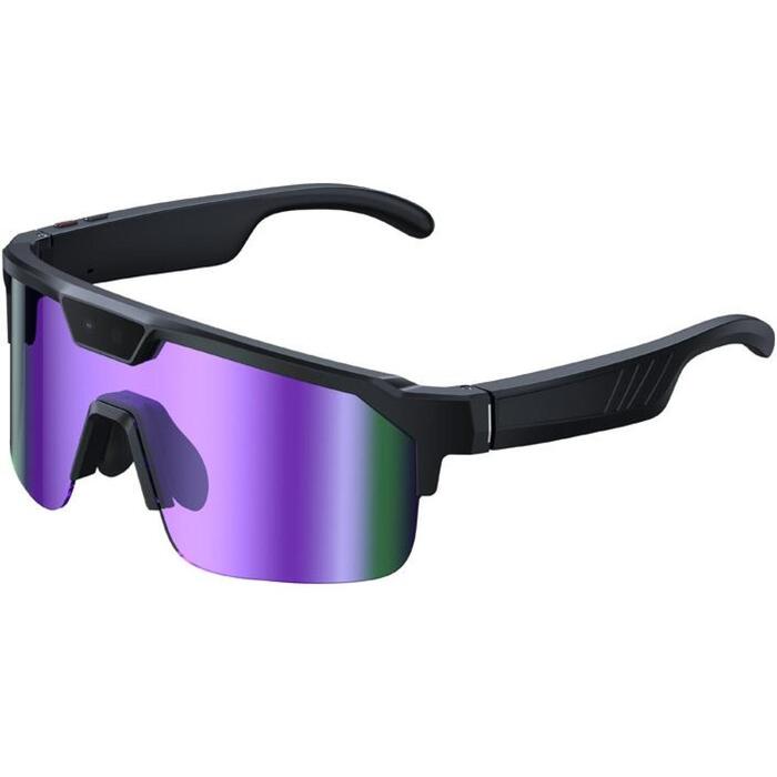 ZEBLAZE Q01-Purple sporta brilles, 8MP kamera