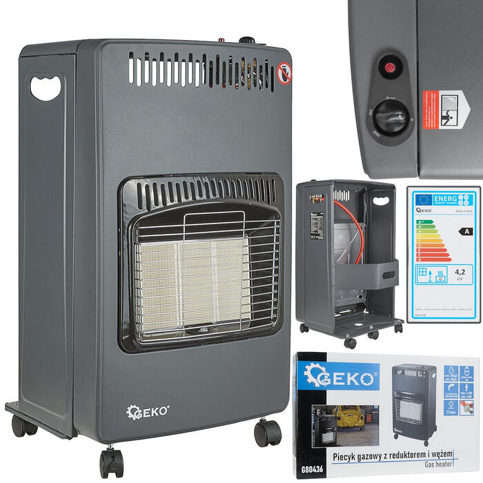 Iekštelpu gāzes sildītājs 4.2 kW