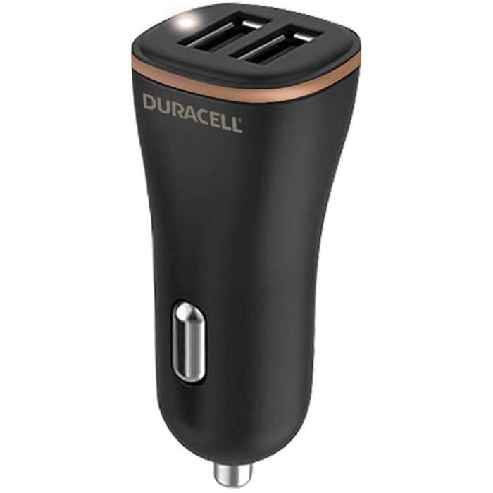 Duracell DR6010A, automašīnas lādētājs, 18W+12W, 2xUSB-A