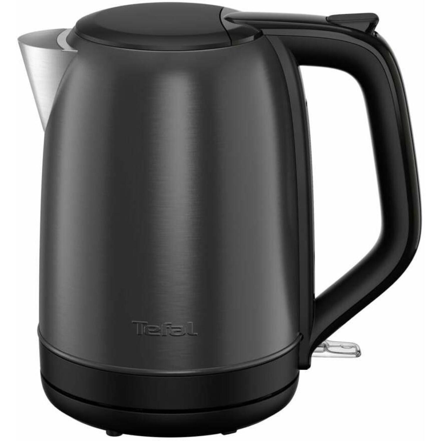 Tefal Чайник KO5S08E0, 2400 W, 1.7 L, Нержавеющая сталь, 360° поворотная база, Серый (KO5S08E0)