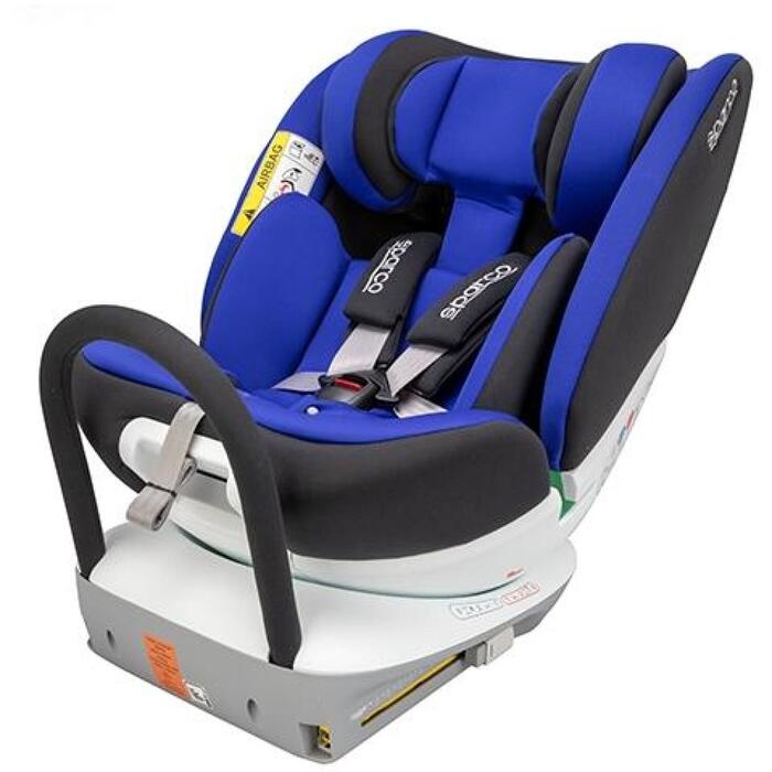 Sparco SK3000I_BL autokrēsliņš, 40-150cm, 0-36kg, 360°