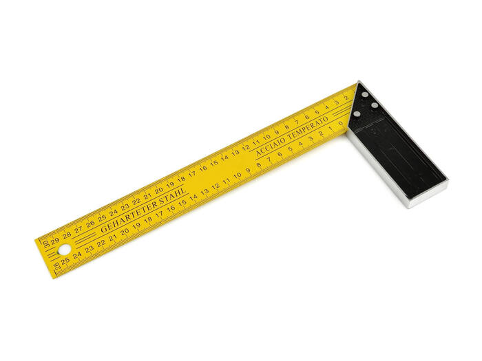 Leņķmērs 300mm, alumīnijs un tērauds, G29073