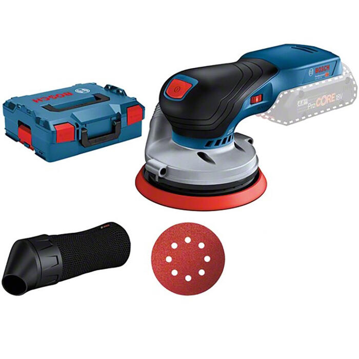 Аккумуляторный эксцентриковый шлифовальный станок GEX 18V-125, SOLO 0601372200 BOSCH (0601372200)