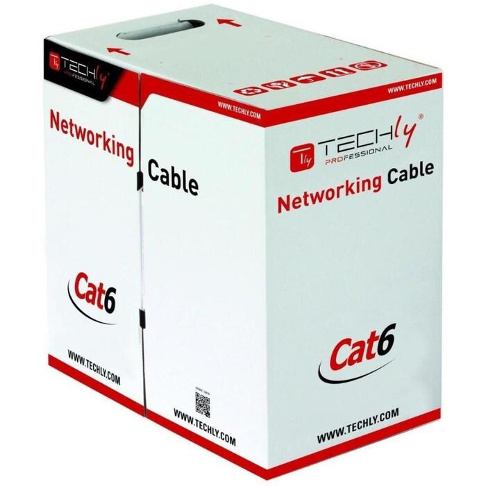 Techly ITP6-CCA-305-GY Cat.6 U/UTP CCA