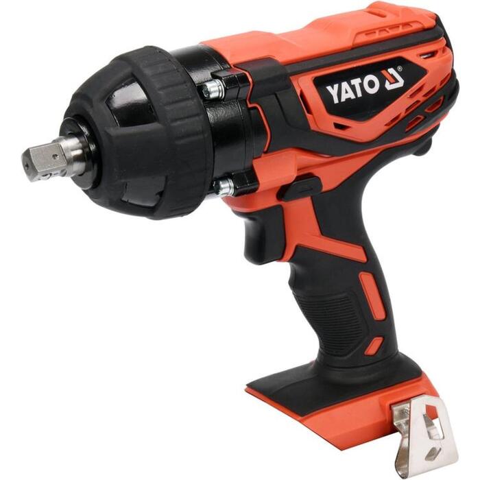 Yato triecienuzgriežņu atslēga YT-82805, 18V, 1/2" 12.7mm, 300Nm, 0-2200 min⁻¹, 0-2700 min⁻¹, Li-Ion, triecienmuciņas 4gab (YT-82805)
