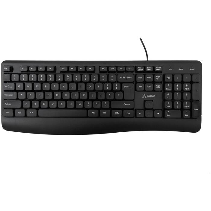 Sbox Klaviatūra K-103 US, 104/105 taustiņi