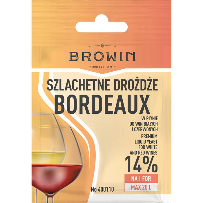 Browin Vīna raugs 400110, 20ml, 25L