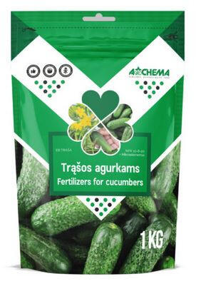 Mēslojums gurķiem 1kg 9280113 AGROCHEMA (9280113)