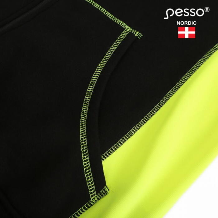 Pesso Hi-Vis jaka ar kapuci JERSEY_HV-S