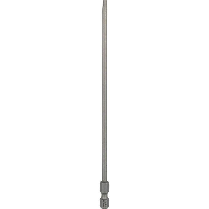 Bosch Extra Hard skrūvgrieža uzgalis T15, 2607001666, 152mm, 1/4", 1gab, S2 tērauds, vērpes zona (2607001666)