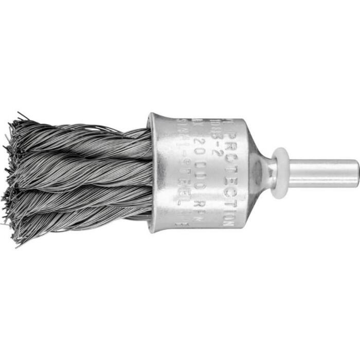Otas tipa drāšu birste PBG Tērauda 23x23x6mm 0,25mm, Pferd (936603&PFERD)