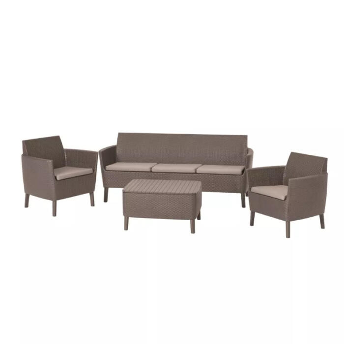 Keter Salemo 3 Seater Set 29205990587