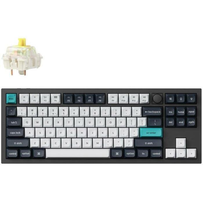 Keychron Q3 Max klaviatūra Q3M-M4, 80%