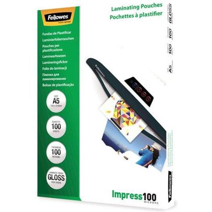 LAMINATOR POUCH GLOSSY/A5 100 100PCS 5351002
