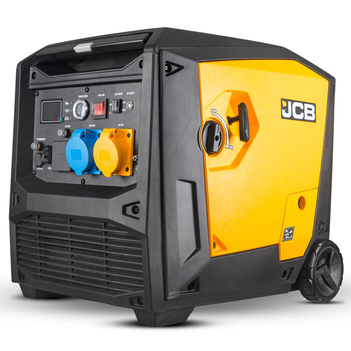 JCB JCB-IG8500DVE benzīna invertora ģenerators elektroapgādei