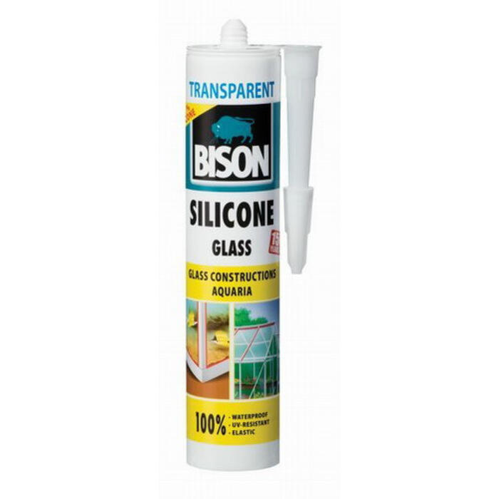 Silikons stiklam 310ml 6303282 BISON (6303282)
