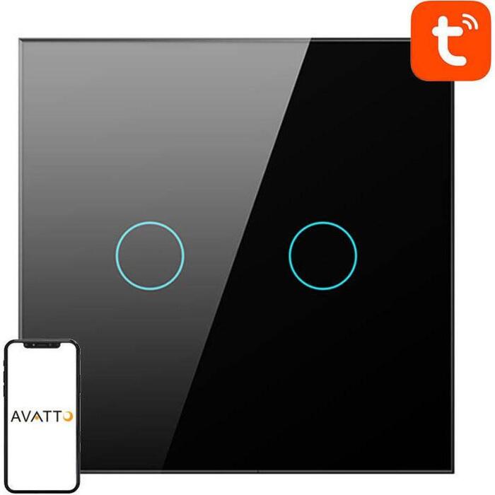 Avatto TS02-EU-B2 viedais gaismas slēdzis, 2