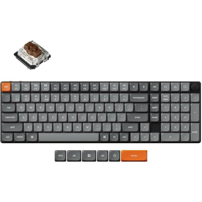 Keychron klaviatūra K17M-H3, 2.4 GHz