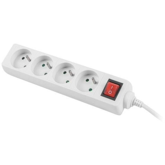 Lanberg pagarinātājs PS1-04E-0150-W, 1.5m, 4