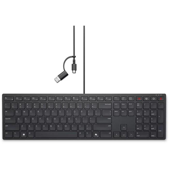 Dell klaviatūra KB525C 580-BBSV, USB-C, lietuviešu