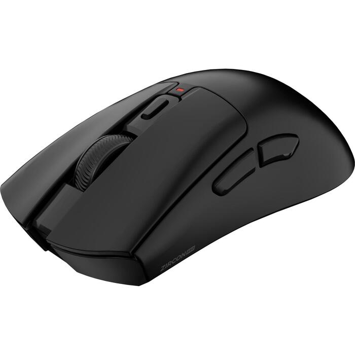 Genesis Zircon 880 NMG-2379, bezvadu optiskā spēļu pele, 12000 DPI, 6 pogas, 2.4 GHz, Bluetooth, USB, melna (NMG-2379)