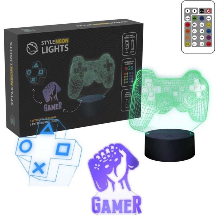 Manta Dekoratīvā lampa SNL122RGB, 5W, 11