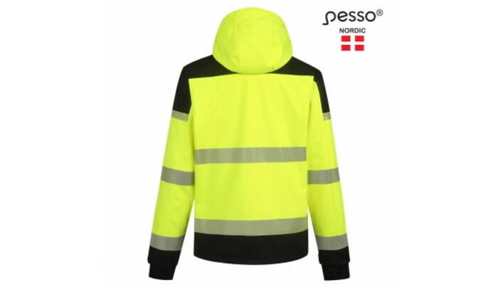 Pesso Palermo 4XL hi-vis softshell jaka