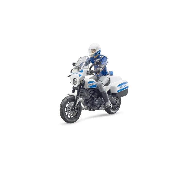 Bruder Scrambler Ducati policijas motocikls BR-62731